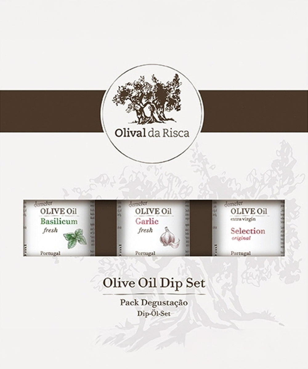 Olival da Risca - 3er Geschenkset – drei portugiesische Olivenöle im Geschenkkarton | oli-veto.de