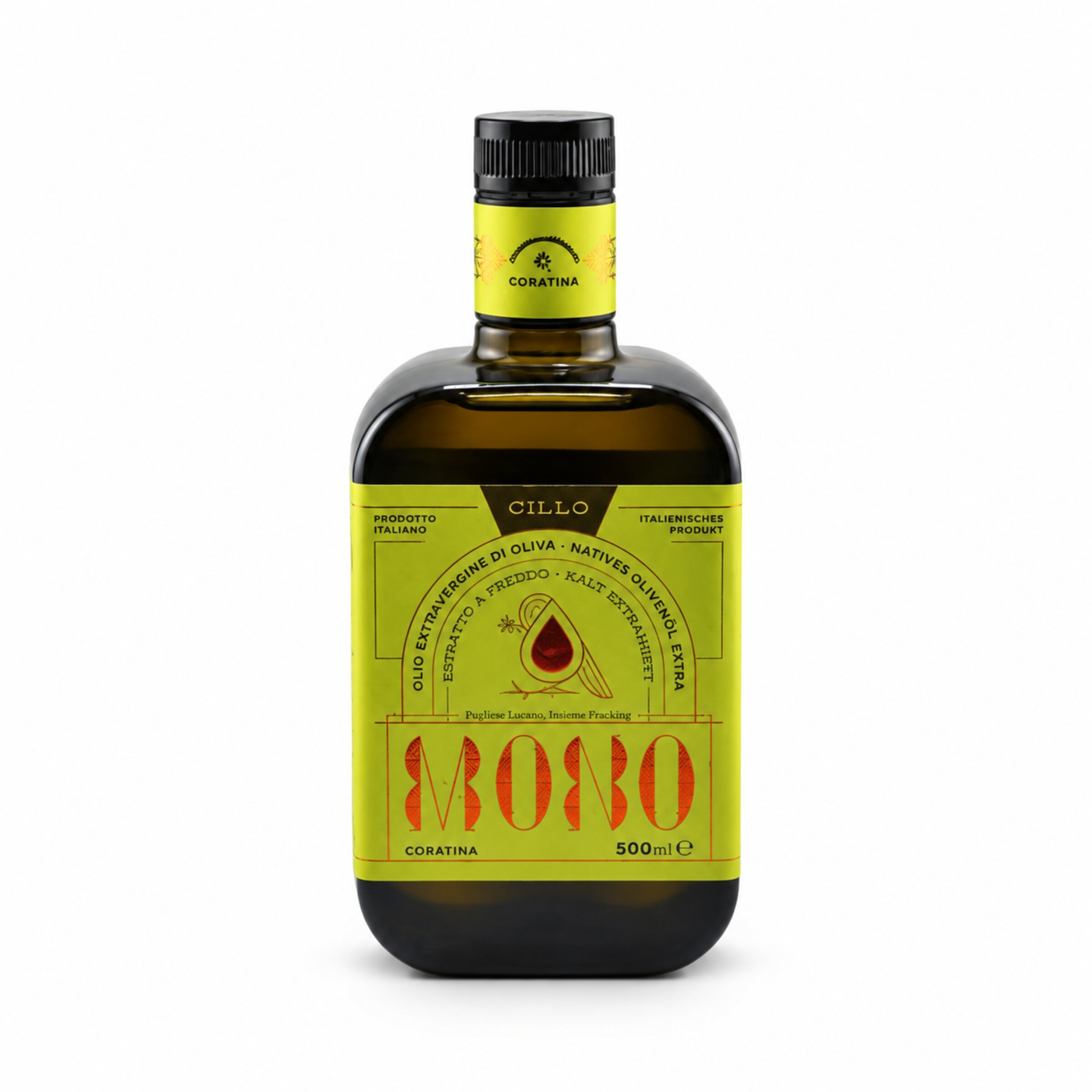 Cillo Olio Extravergine 500 ml – Vorderseite
