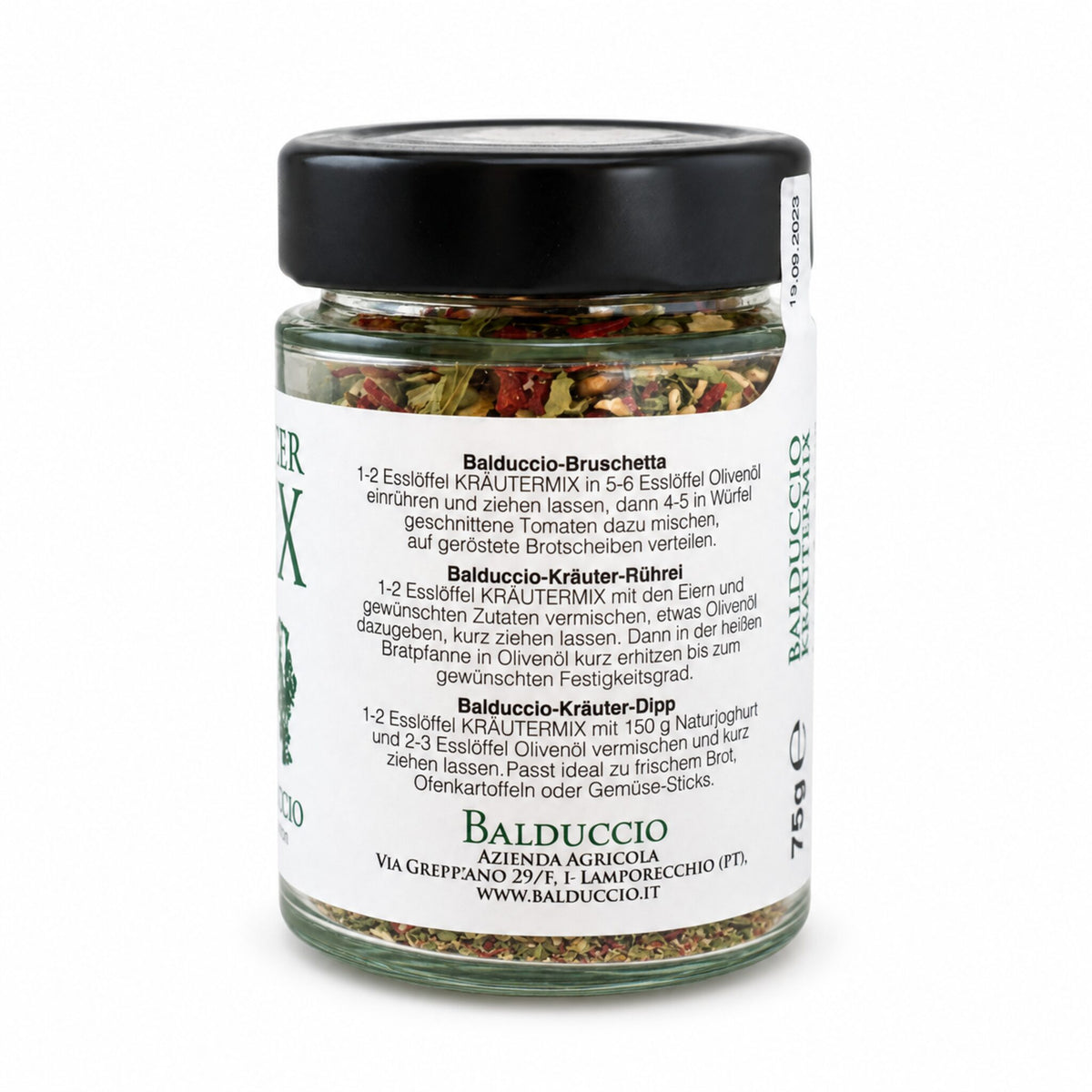 Balduccio Kräutermix BIO – Rezepte